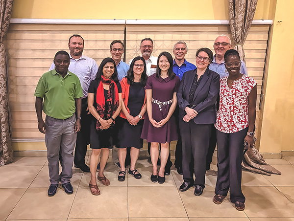 MSU Faculty, Grad Student, and Staff at the Ghana Gathering photo credit to Dr. Sadibou Fall
